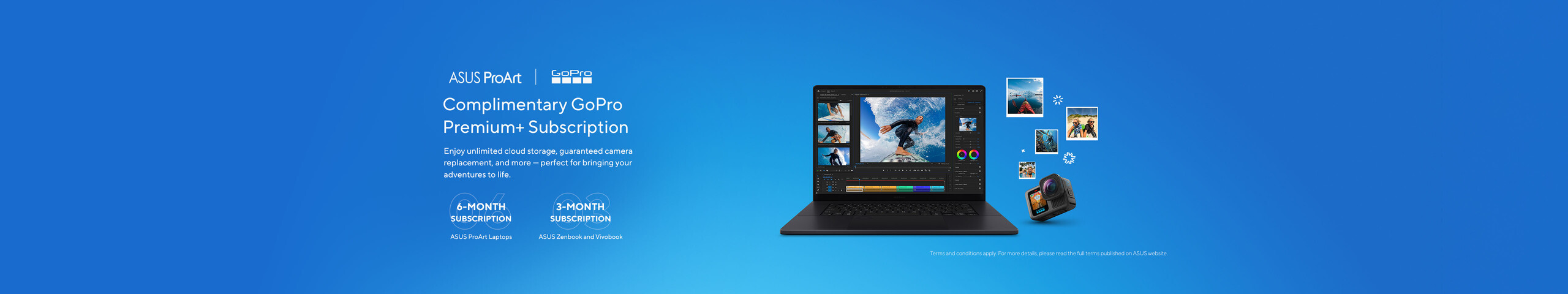 GoPro Premium + Subscription