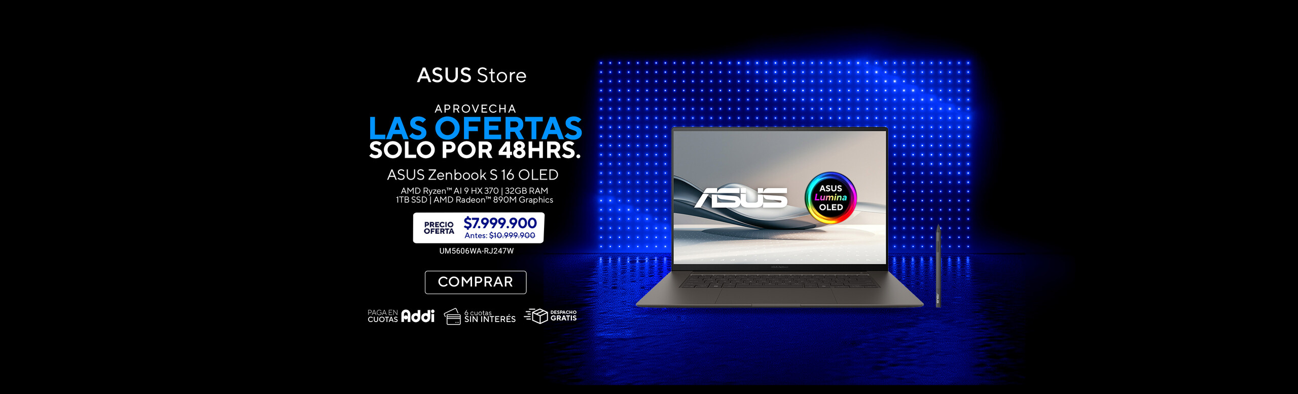 Oferta ASUS Zenbook S16 OLED