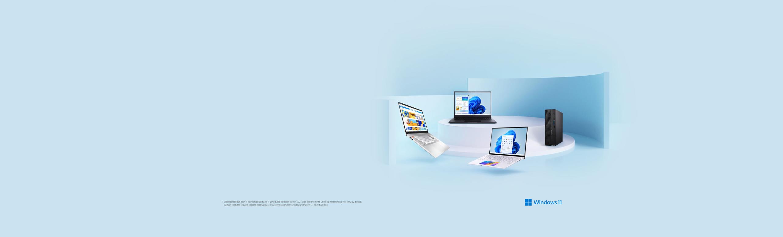 A Windows 11 bevezetése ASUS eszközökön