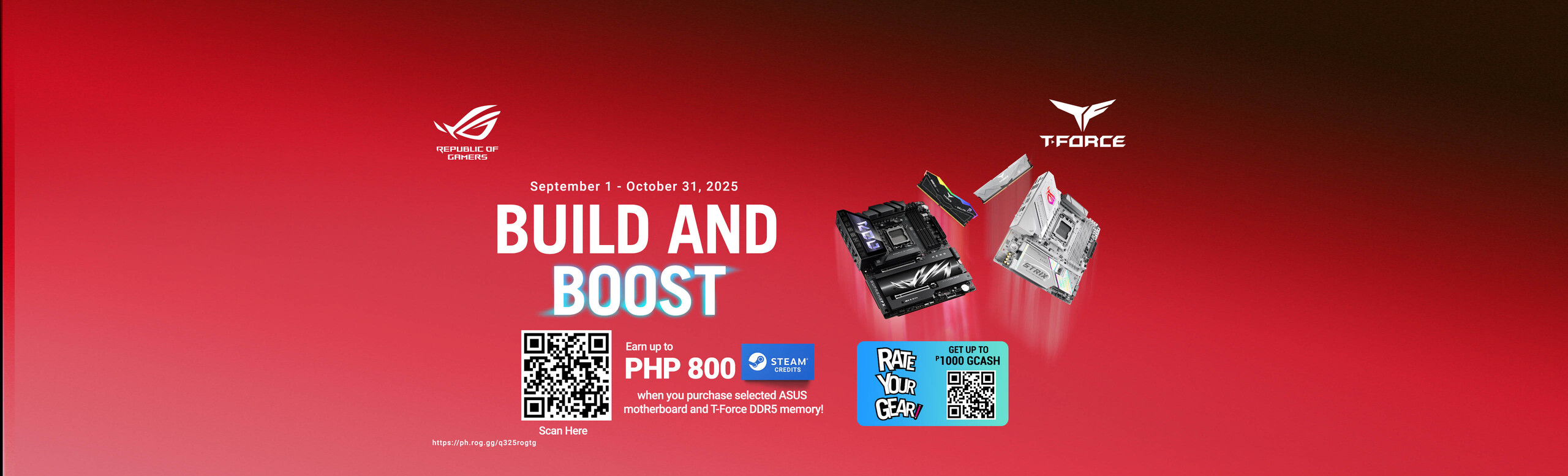 Build and Boost Promo