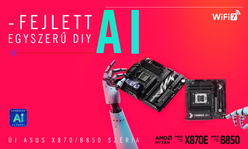 ASUS X870 / B850 alaplap széria