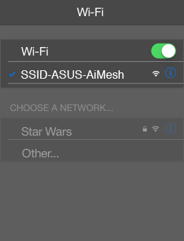 WiFi List